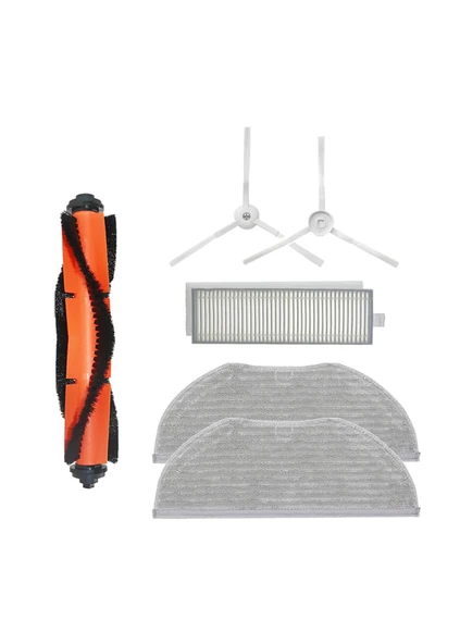 Xiaomi Vacuum Mop 2in1 Essential (MJSTG1) Robot Süpürge Uyumlu 6'lı Yedek Parça Seti ürün görseli 1