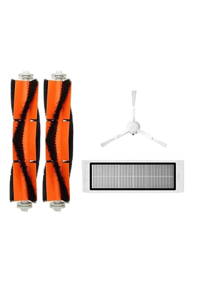 Xiaomi Vacuum Mop 2 (STYTJ03ZHM) Robot Süpürge Uyumlu 4'lü Yedek Parça Seti ürün görseli 1
