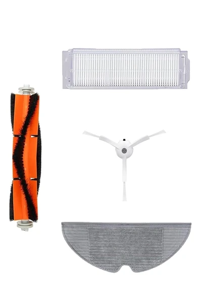 Xiaomi Vacuum Mop 2 Pro (MJST1SHW) Robot Süpürge Uyumlu 4'lü Yedek Parça Seti ürün görseli 1