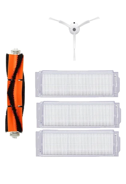 Xiaomi Vacuum Mop 2 Pro (MJST1SHW) Robot Süpürge Uyumlu 5'li Yedek Parça Seti ürün görseli 1