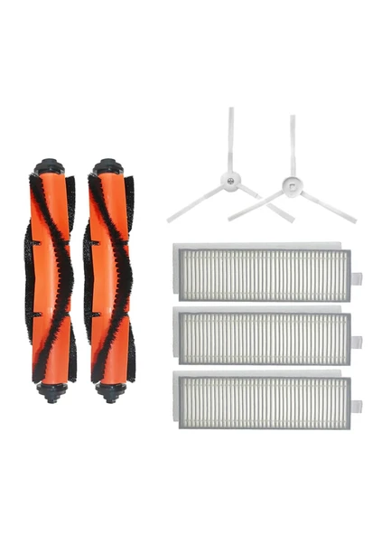 Xiaomi Vacuum Mop 2in1 Essential (MJSTG1) Robot Süpürge Uyumlu 7'li Yedek Parça Seti ürün görseli 1