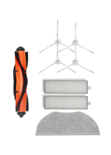 Xiaomi Vacuum Mop 2in1 Essential (MJSTG1) Robot Süpürge Uyumlu 8'li Yedek Parça Seti ürün görseli 1