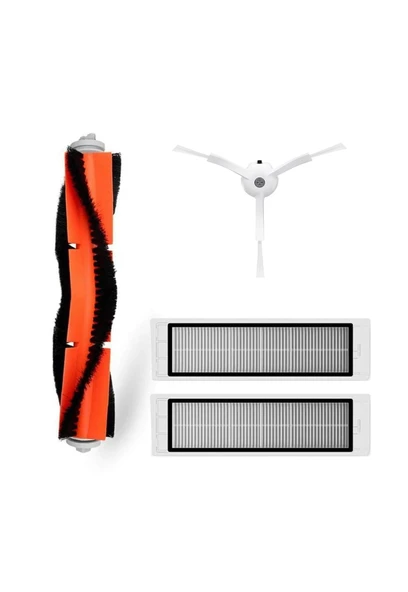 Xiaomi Vacuum Cleaner (Global) (SDJQR02RR) Robot Süpürge Uyumlu 4'lü Yedek Parça Seti ürün görseli 1