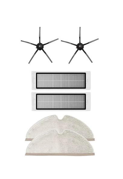 Roborock S5 Max Robot Süpürge Uyumlu 6'lı Yedek Parça Seti ürün görseli 1