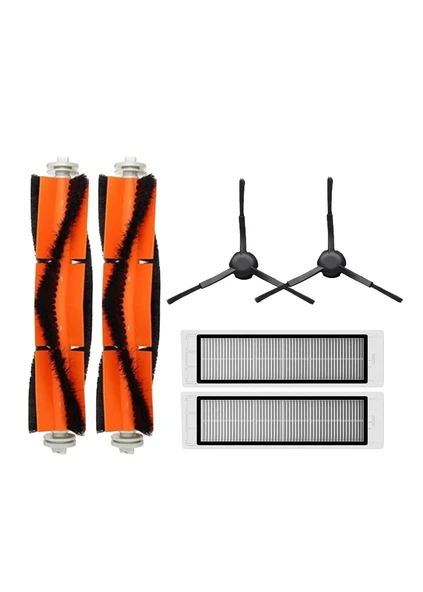 Xiaomi Vacuum Mop 2 Ultra (STYTJ05ZHMHW) Robot Süpürge Uyumlu 6'lı Yedek Parça Seti ürün görseli 1