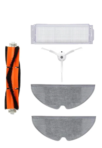 Xiaomi Vacuum Mop 2 Pro (MJST1SHW) Robot Süpürge Uyumlu 5'li Yedek Parça Seti ürün görseli 1