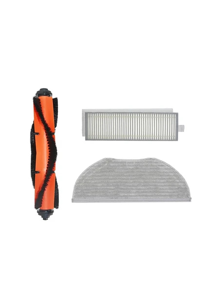 Xiaomi Vacuum Mop 2in1 Essential (MJSTG1) Robot Süpürge Uyumlu 3'lü Yedek Parça Seti ürün görseli 1