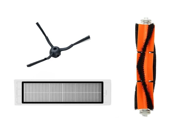 Xiaomi Vacuum Mop Pro 2 Plus (STYTJ02ZHM) Robot Süpürge Uyumlu 3'lü  Yedek Parça Seti ürün görseli 1