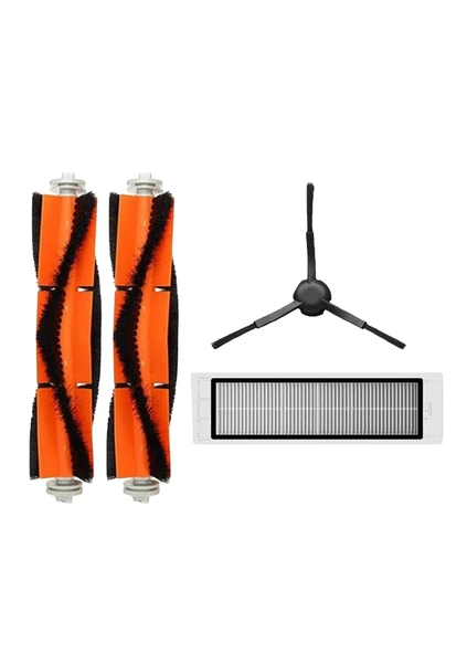Xiaomi Vacuum Mop 2 Ultra (STYTJ05ZHMHW) Robot Süpürge Uyumlu 4'lü Yedek Parça Seti ürün görseli 1