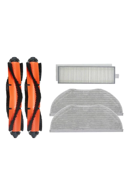 Xiaomi Vacuum Mop 2in1 Essential (MJSTG1) Robot Süpürge Uyumlu 5'li Yedek Parça Seti ürün görseli 1