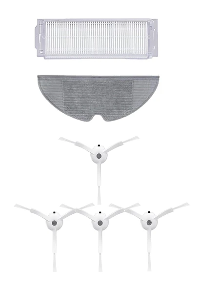 Xiaomi Vacuum Mop 2 Pro (MJST1SHW) Robot Süpürge Uyumlu 6'lı Yedek Parça Seti ürün görseli 1