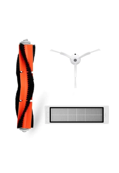 Xiaomi Vacuum Cleaner (Global) (SDJQR02RR)  Robot Süpürge Uyumlu 3'lü Yedek Parça Seti ürün görseli 1