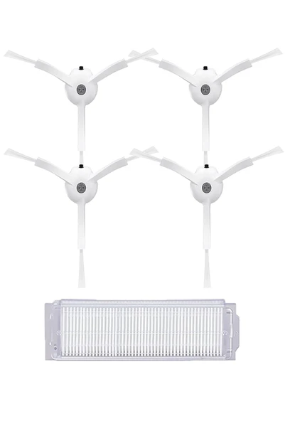 Xiaomi Vacuum Mop 2 Pro (MJST1SHW) Robot  Süpürge Uyumlu 5'li Yedek Parça Seti ürün görseli 1