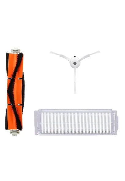 Xiaomi Vacuum Mop 2 Pro (MJST1SHW) Robot Süpürge Uyumlu 3'lü Yedek ürün görseli 1