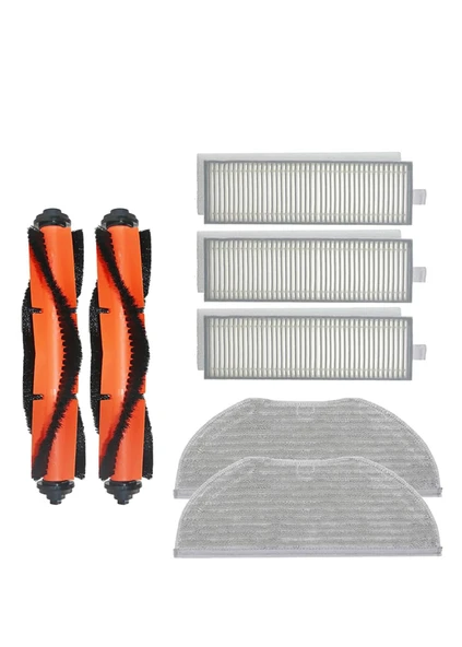 Xiaomi Vacuum Mop 2in1 Essential (MJSTG1) Robot Süpürge Uyumlu 7'li Yedek Parça Seti ürün görseli 1