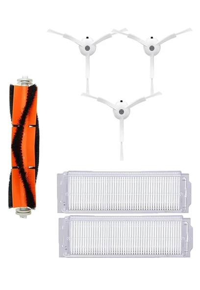 Xiaomi Vacuum Mop 2 Pro (MJST1SHW) Robot Süpürge Uyumlu 6'lı Yedek Parça Seti ürün görseli 1