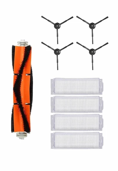 Xiaomi Vacuum Mop 2 Pro (MJST1SHW) Robot Süpürge Uyumlu 9'lu Yedek Parça Seti ürün görseli 1