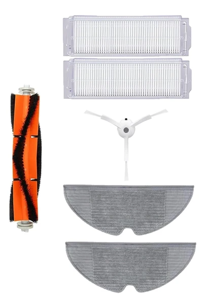 Xiaomi Vacuum Mop 2 Pro (MJST1SHW) Robot Süpürge Uyumlu 6'lı Yedek Parça Seti ürün görseli 1