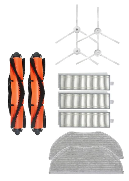Xiaomi Vacuum Mop 2in1 Essential (MJSTG1) Robot Süpürge Uyumlu 11'li Yedek Parça Seti ürün görseli 1