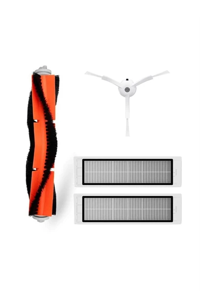 Xiaomi Vacuum Cleaner 1S (SDJQR03RR) Robot Süpürge Uyumlu 4'lü Yedek parça Seti ürün görseli 1