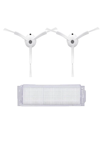 Xiaomi Vacuum Mop 2 Pro (MJST1SHW) Robot Süpürge Uyumlu 3'lü Yedek Parça Seti ürün görseli 1