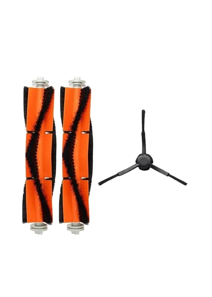 Xiaomi Vacuum Mop 2 Ultra (STYTJ05ZHMHW) Robot Süpürge Uyumlu 3'lü Yedek Parça Seti ürün görseli 1