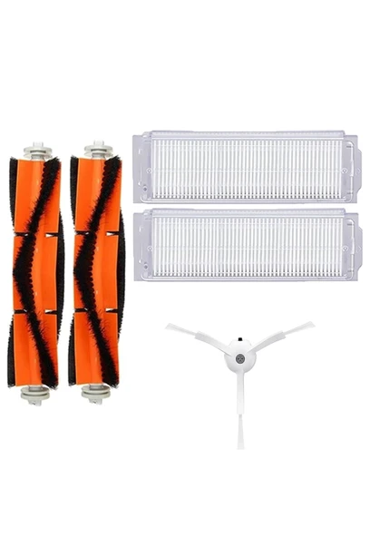 Xiaomi Vacuum Mop 2 Pro (MJST1SHW) Robot Süpürge Uyumlu 5'li Yedek Parça Seti ürün görseli 1