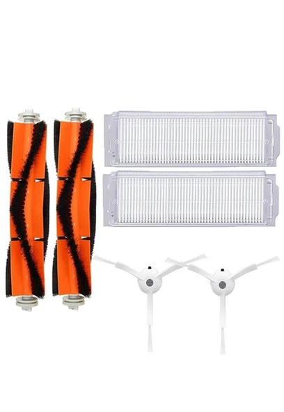 Xiaomi Vacuum Mop 2 Pro (MJST1SHW) Robot Süpürge Uyumlu 6'lı Yedek Parça Seti ürün görseli 1