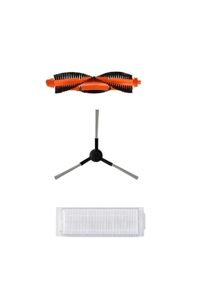 Xiaomi Vacuum Mop 3C (B106CN) Robot Süpürge Uyumlu 3'lü - Yedek Parça Seti ürün görseli 1