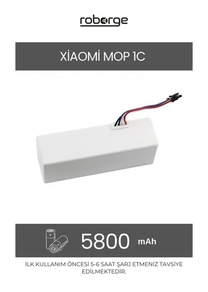 Xiaomi Vacuum Mop 1C (STYTJ01ZHM) Robot Süpürge Uyumlu Batarya 5800 mAh - Muadil Ürün ürün görseli 1