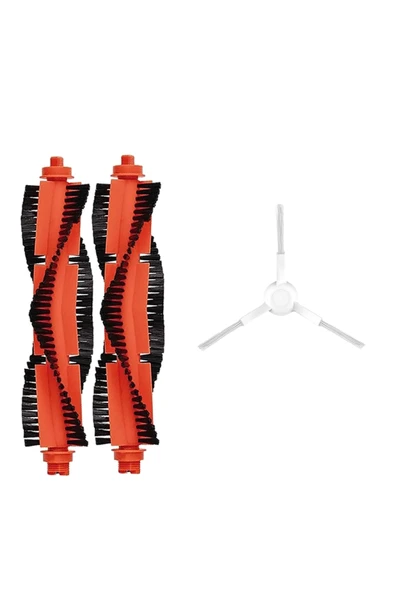 Xiaomi Vacuum Mop 2S (XMSTJQR2S) Robot Süpürge Uyumlu 3'lü Yedek Parça Seti ürün görseli 1