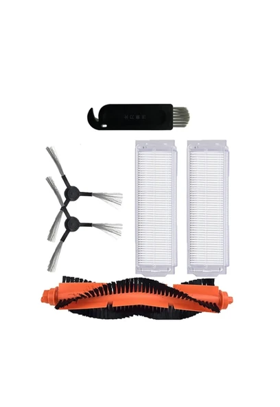Xiaomi Vacuum Mop 2S (XMSTJQR2S) Robot Süpürge Uyumlu 5'li Yedek Parça Seti ürün görseli 1