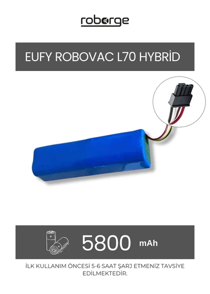 Anker Eufy Robovac L70 Hybrid Robot Süpürge Uyumlu Batarya 5800 mAh - Muadil Ürün ürün görseli 1