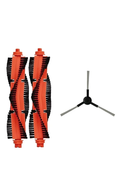 Xiaomi Vacuum Mop 2S (XMSTJQR2S) Robot Süpürge Uyumlu 3'lü Yedek Parça Seti ürün görseli 1