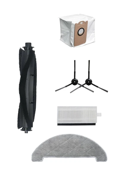 Muadil Wiami FX-9 Robot Süpürge Uyumlu 6'lı Yedek Parça Seti ürün görseli 1