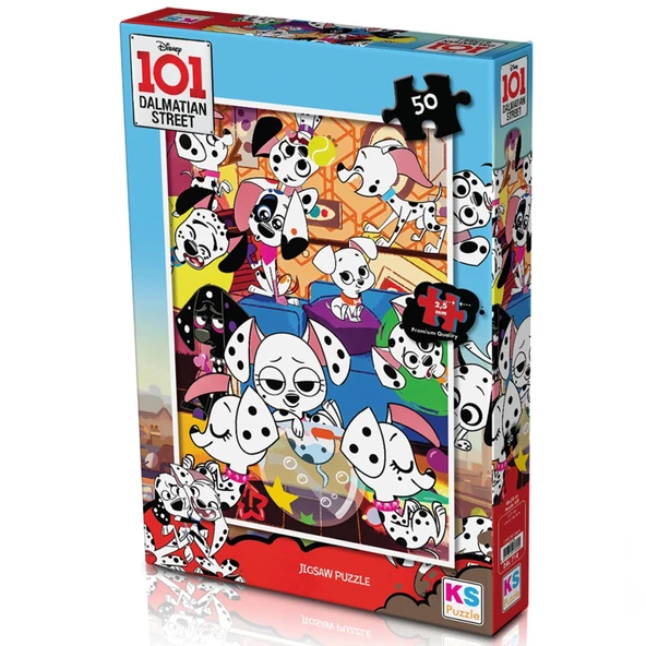 NessiWorld 101 Dalmatian 50 Parça Puzzle ürün görseli 1