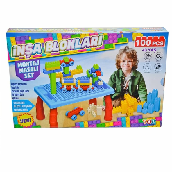 ZEY2031 İnşa Blokları Erkek Seti - Zey Toys ürün görseli 1
