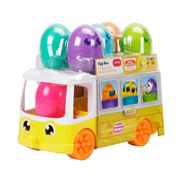 73098 Tomy - Yumurta Otobüsü 12-36 ay ürün görseli 1