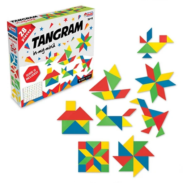 Kutulu Tangram 28 Parça - Resim 2