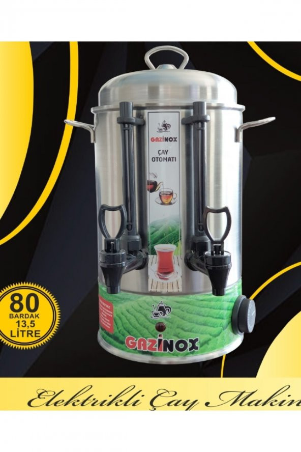 GAZİNOX 80 BARDAK ÇAY MAKİNASI ürün görseli 1