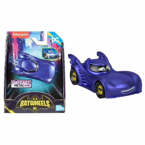 HML12 NessiWorld® Batwheels™ Bam Batmobile™ (ADET FİYATIDIR) ürün görseli 1
