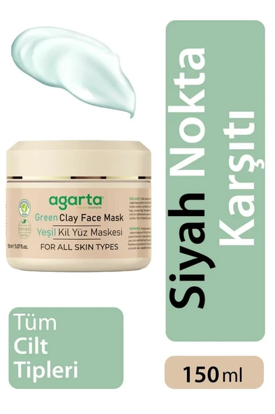 Yeşil Kil Yüz Maskesi 150 ml ürün görseli 1