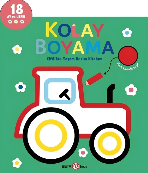Kolay Boyama Çiflikte Yaşam Resim Kitabım ürün görseli 1