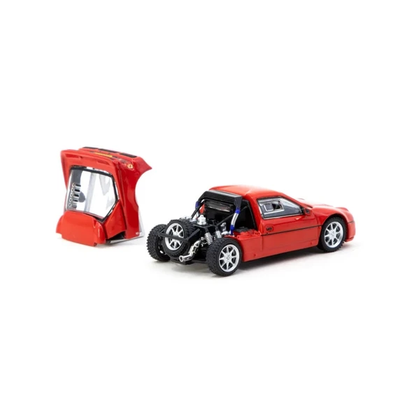 NessiWorld Works 1/64 Ford RS200 Red - Resim 2