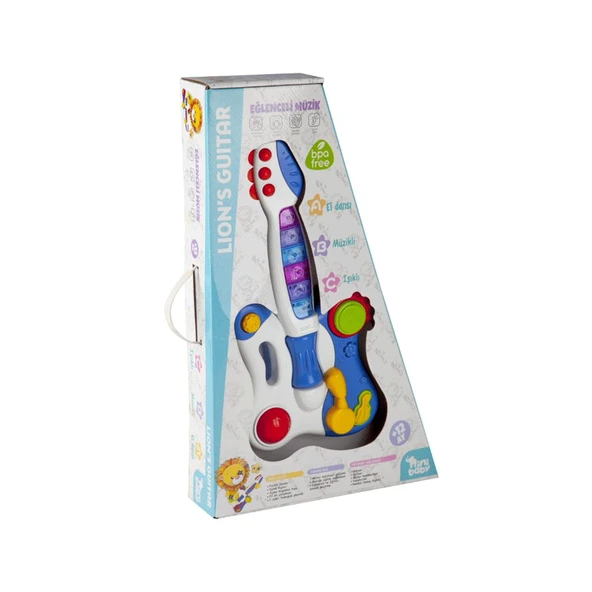 ER-206 Nini  Baby Gitar Lion  Işıklı Sesli  Müzikli ürün görseli 1