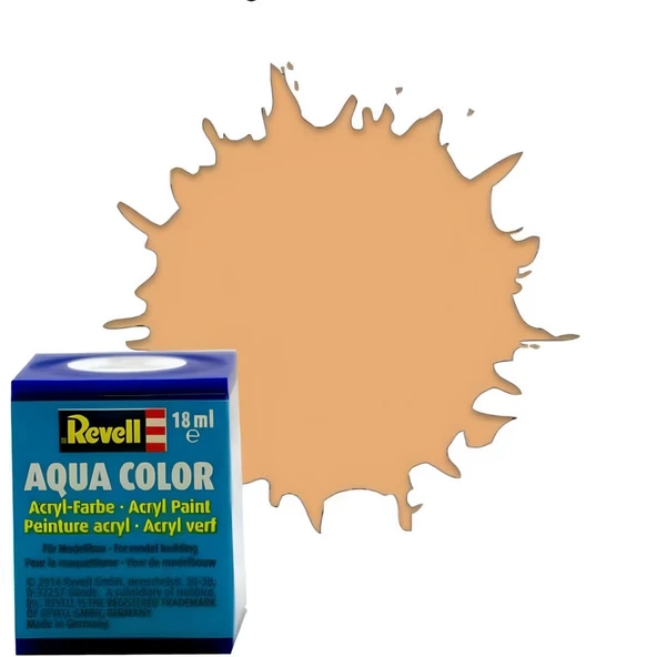 Aqua Color Africa Brown - Mat Boya- 18 ml ürün görseli 1
