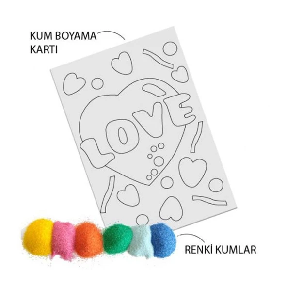 KM5027  Kum Boyama - Resim 3