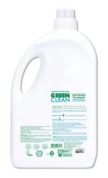 Bitkisel Çok Amaçlı Temizleyici 2750 ml - Resim 2