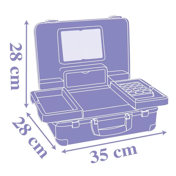 Kozmetik Çantası 7600320153 - Resim 3