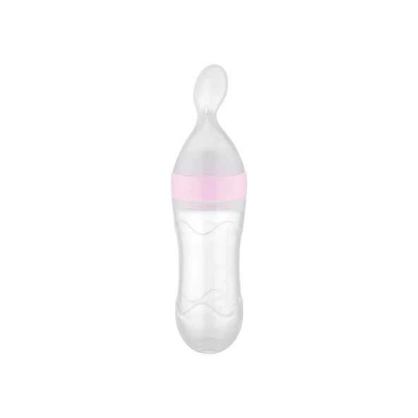 Sıkmalı Kaşık 806 Pembe - Resim 4